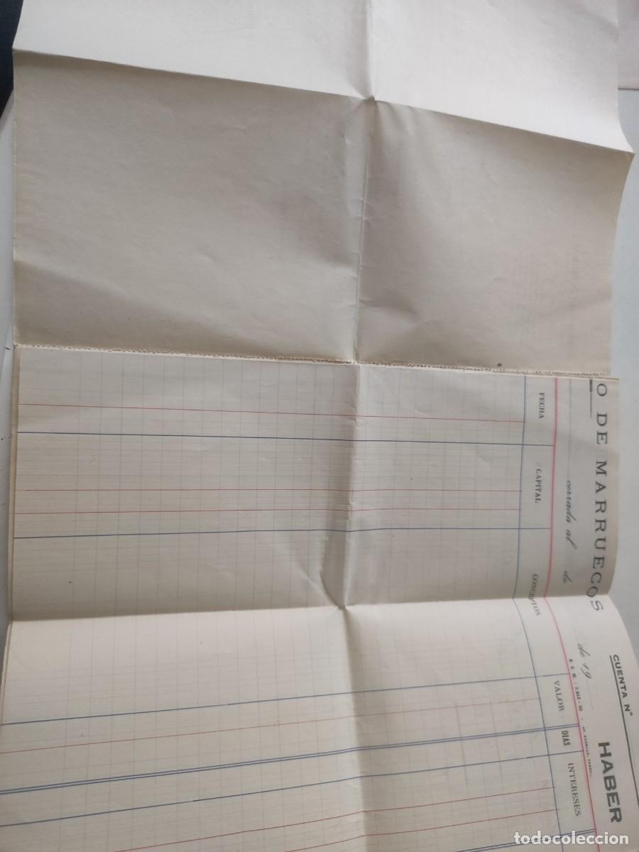 Documentos antiguos: Banco de Estado de Marruecos. 1920 - Foto 3