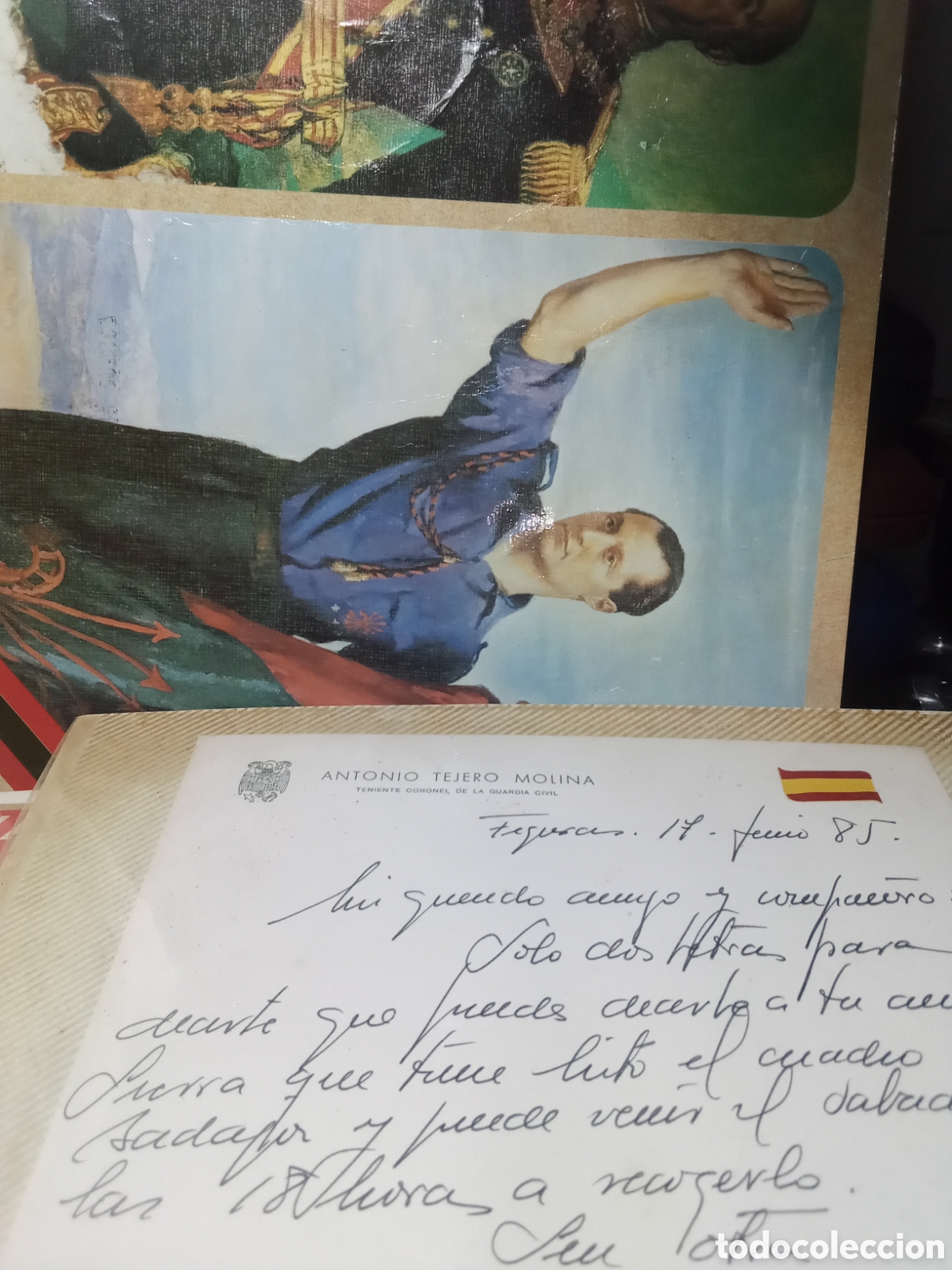 Documentos antiguos: FRANCISCO FRANCO - MENSAJE POSTUMO - Foto 3