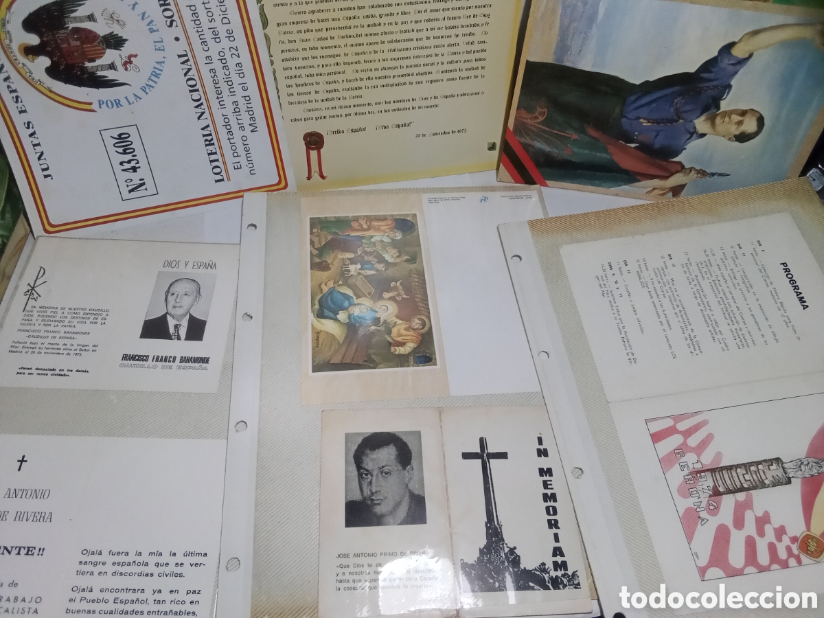 Documentos antiguos: FRANCISCO FRANCO - MENSAJE POSTUMO - Foto 1