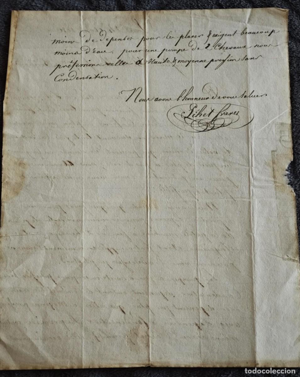 Documentos antiguos: Documento antiguo de Francia 1830 - Foto 2