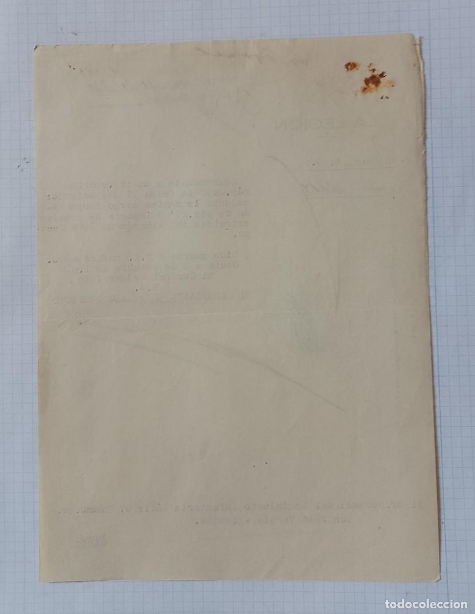 Documentos antiguos: Documento de la Legi&oacute;n - Foto 2
