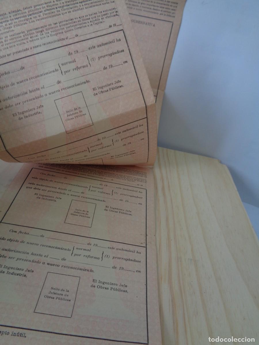 Documentos antiguos: &iexcl;&iexcl; CITROEN 2CV. - DOCUMENTOS. ORIGINALES.- A&Ntilde;O.- 1957. !! C-22. - Foto 14