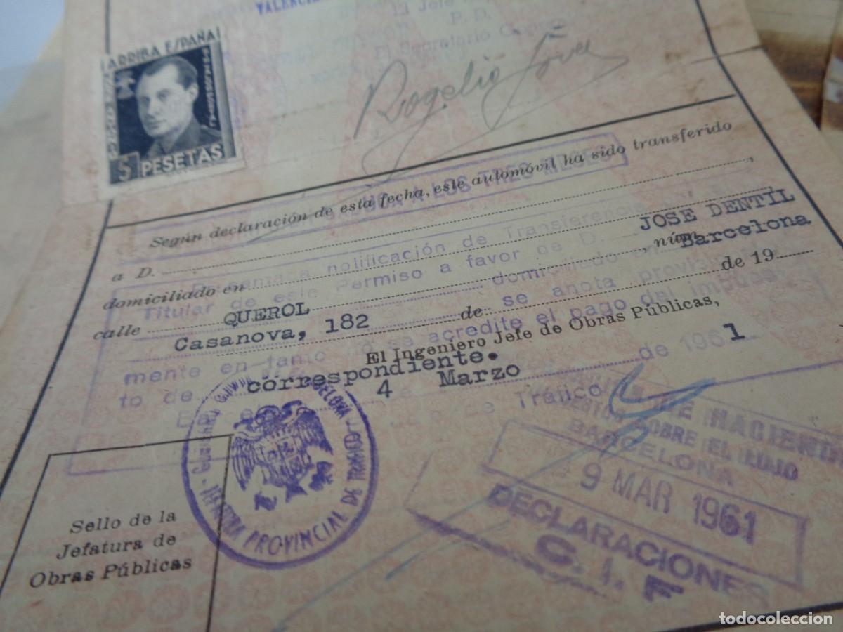 Documentos antiguos: &iexcl;&iexcl; CITROEN 2CV. - DOCUMENTOS. ORIGINALES.- A&Ntilde;O.- 1957. !! C-22. - Foto 22