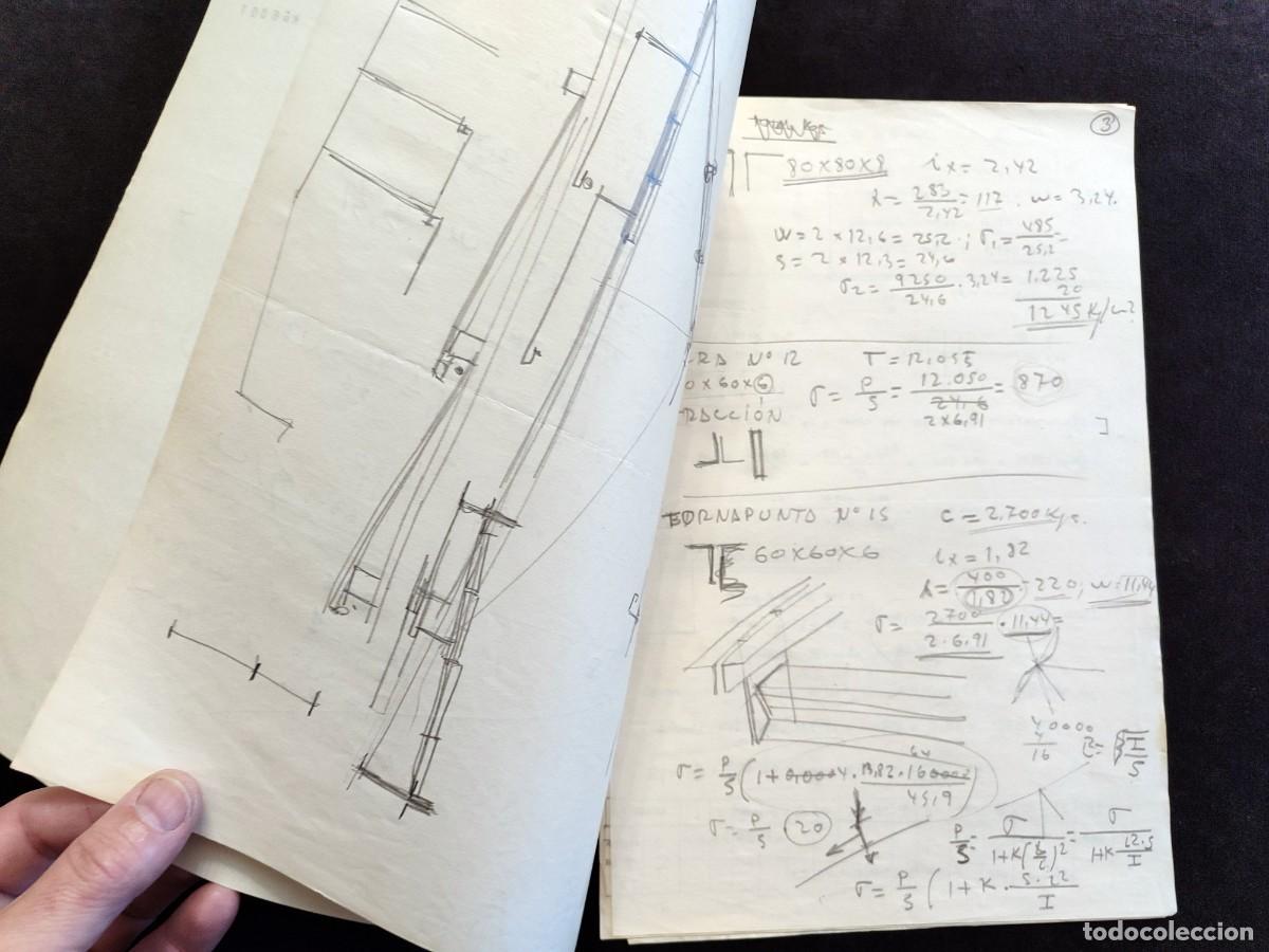 Documentos antiguos: PROYECTO EDIFICIO PARA CINEMAT&Oacute;GRAFO EN QUINTANAR DEL REY (CUENCA), 1966-67. MUCHA DOCUMENTACI&Oacute;N (5) - Foto 22