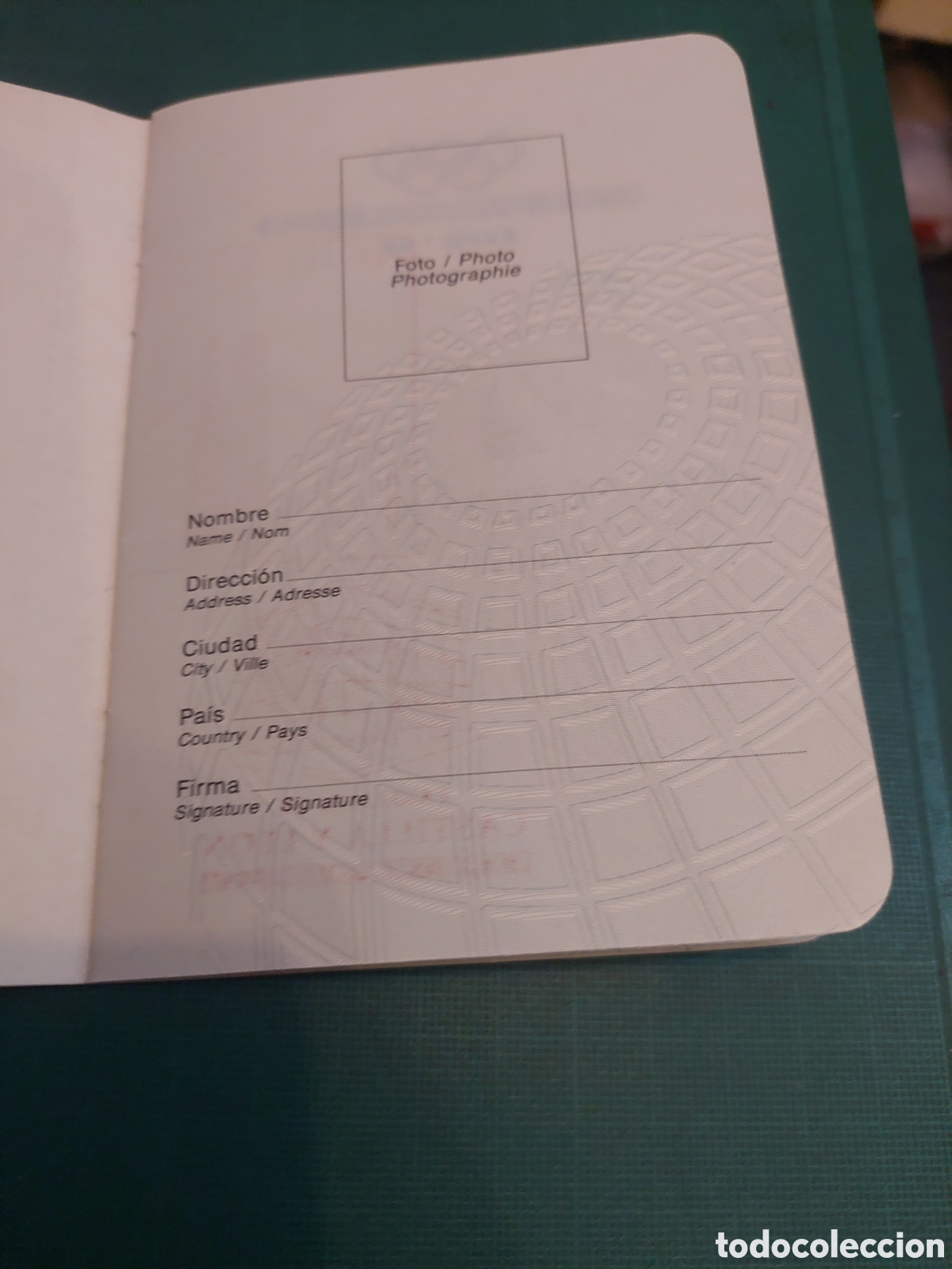 Documentos antiguos: PASAPORTE EXPO 92 SEVILLA COMPLETO - Foto 19