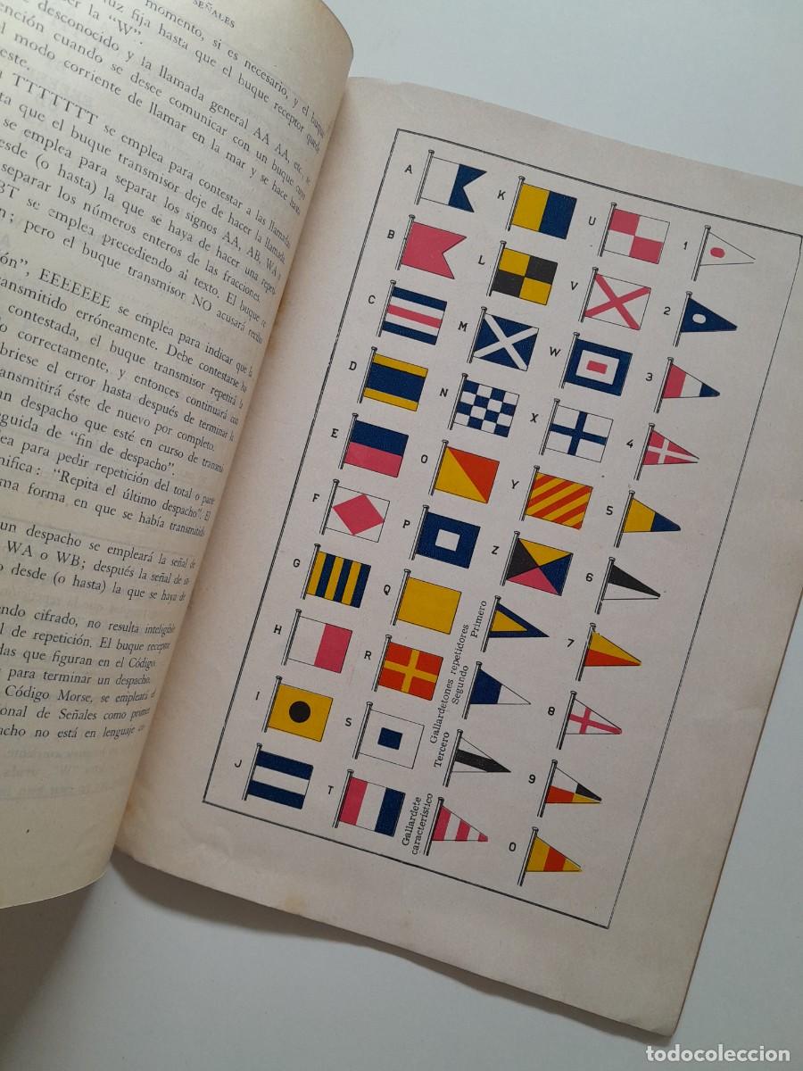 Documentos antiguos: C&Oacute;DIGO INTERNACIONAL DE SE&Ntilde;ALES. DESCRIPCI&Oacute;N Y MANEJO (1950) - Foto 4