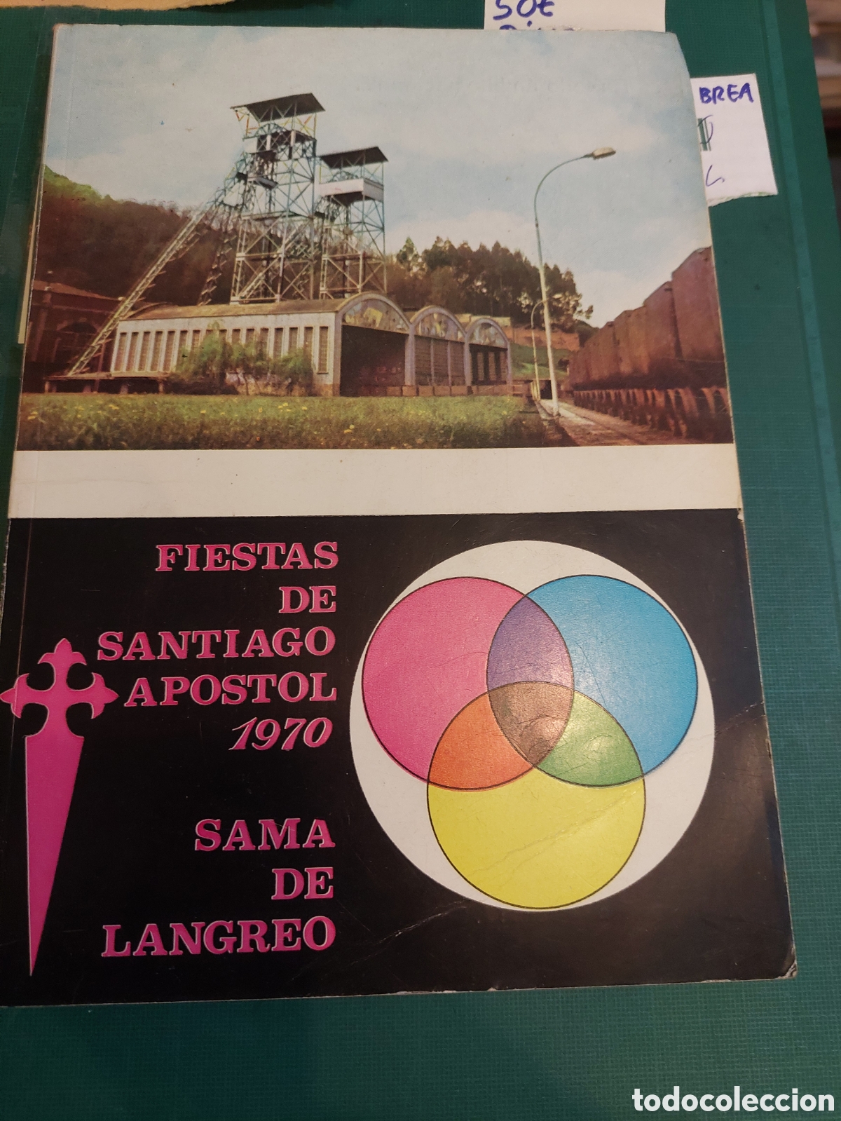 Documenti antichi: 1970 SAMA LANGREO ASTURIAS FIESTAS SANTIAGO AP&Oacute;STOL CAT&Aacute;LOGO FOTOS,HISTORIA, PUBLICIDAD, ENOGRAFIA E