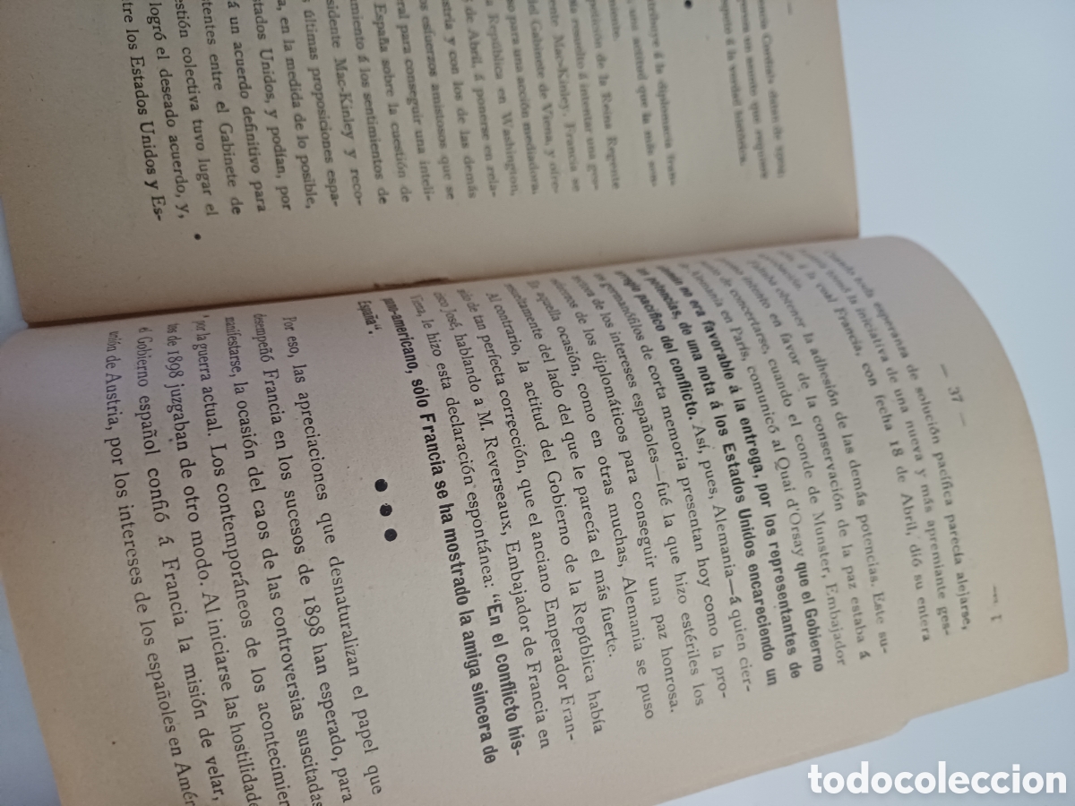Documentos antiguos: LA GUERRA EUROPEA Documentos e informes del comit&eacute; internacional de propaganda 1915 - Foto 4