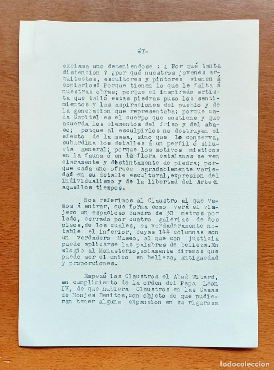 Documentos antiguos: SANT CUGAT DEL VALLES - Foto 3
