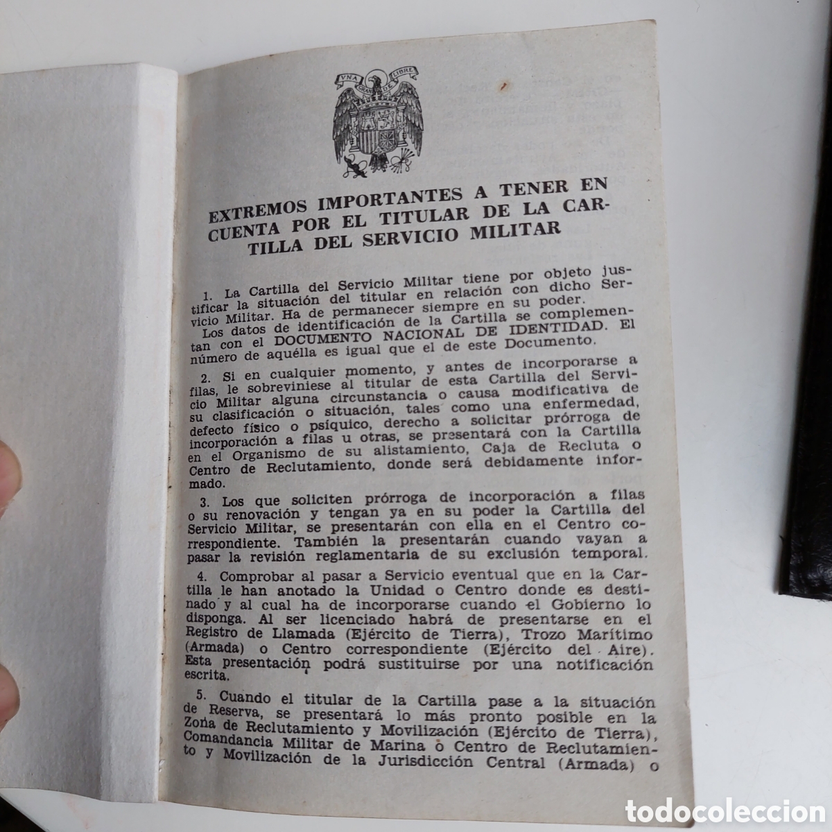 Documentos antiguos: Fuerzas Armadas Espa&ntilde;ola - Foto 2