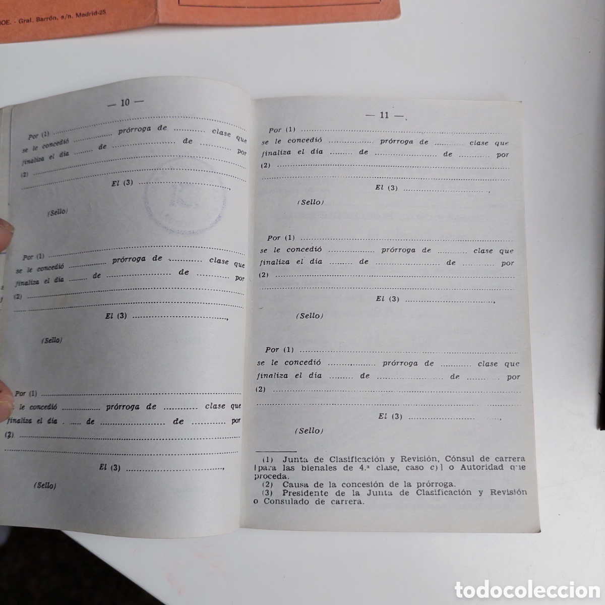 Documentos antiguos: Fuerzas Armadas Espa&ntilde;ola - Foto 5