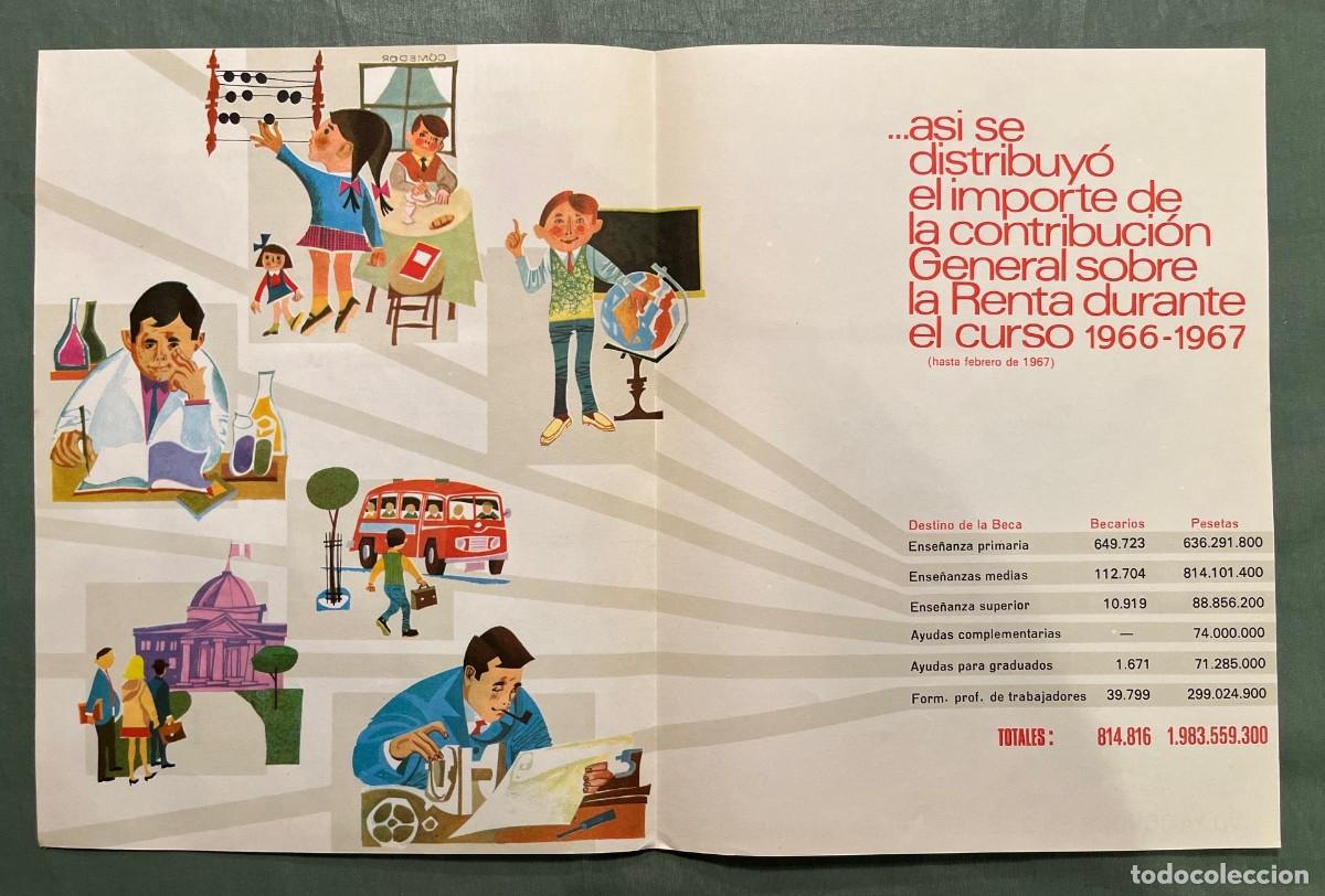 Documentos antiguos: CAMPA&Ntilde;A DECLARACION DE RENTAS 1966 (SET COMPLETO) - Foto 9