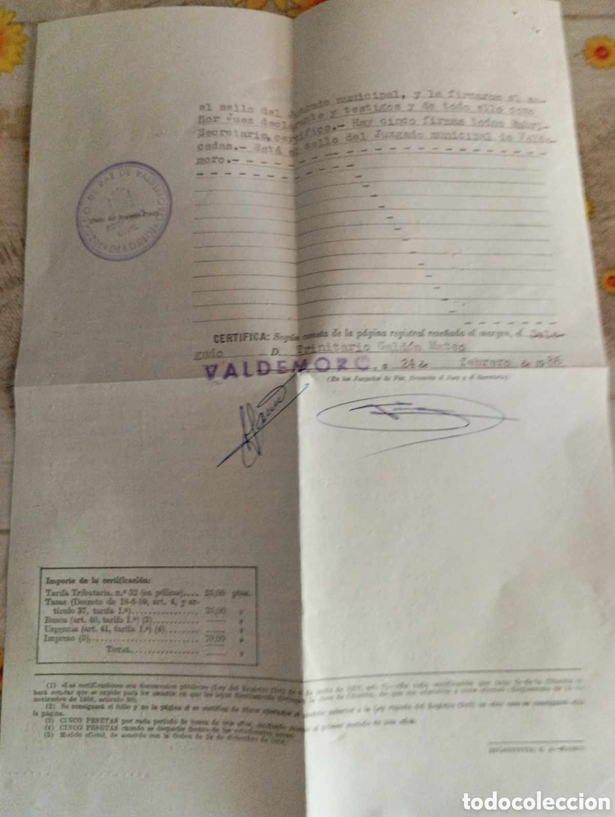 Documentos antiguos: TR&Aacute;MITE GESTOR&Iacute;A OBTENCI&Oacute;N CERTIFICADO - Foto 7