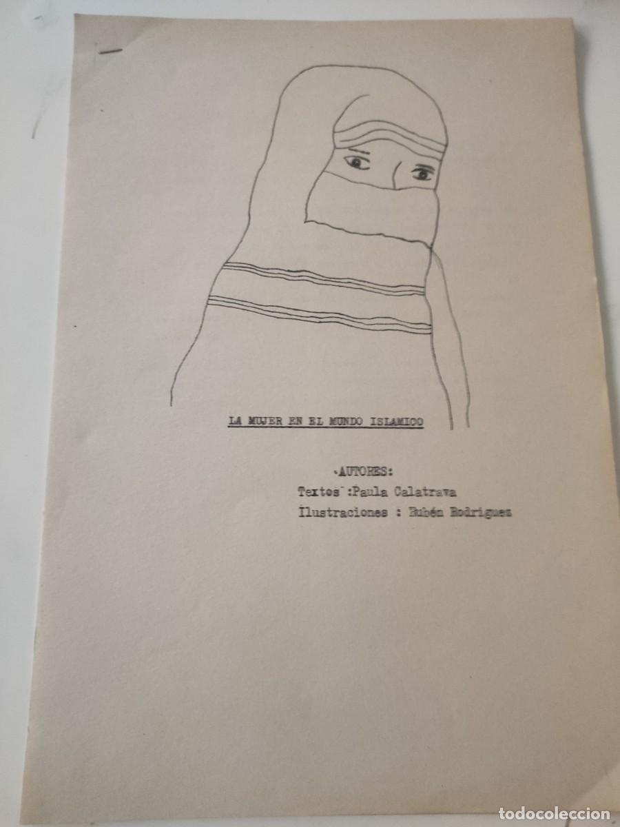 Documentos antiguos: Documento pol&iacute;tico: La mujer en el mundo isl&aacute;mico. - Foto 1