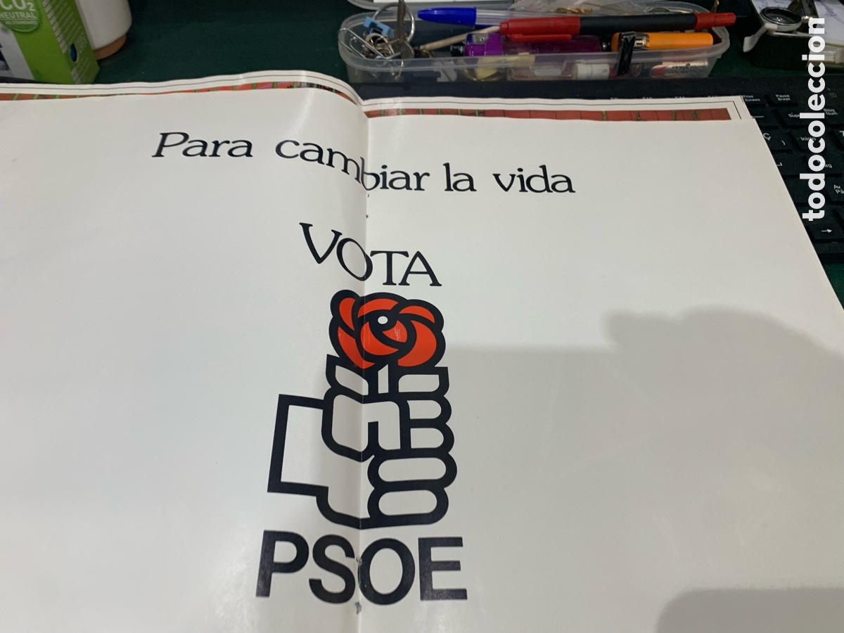 Documentos antiguos: Programa del PSOE - Elecciones 1979 - Versi&oacute;n Ilustrada - Con un P&oacute;ster - - Foto 7