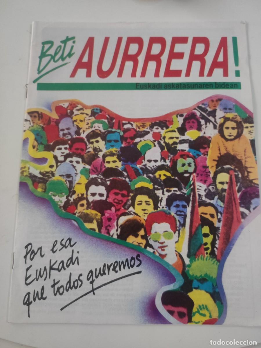 Documentos antiguos: Beti Aurrera. Vota Herri Batasuna - Foto 1