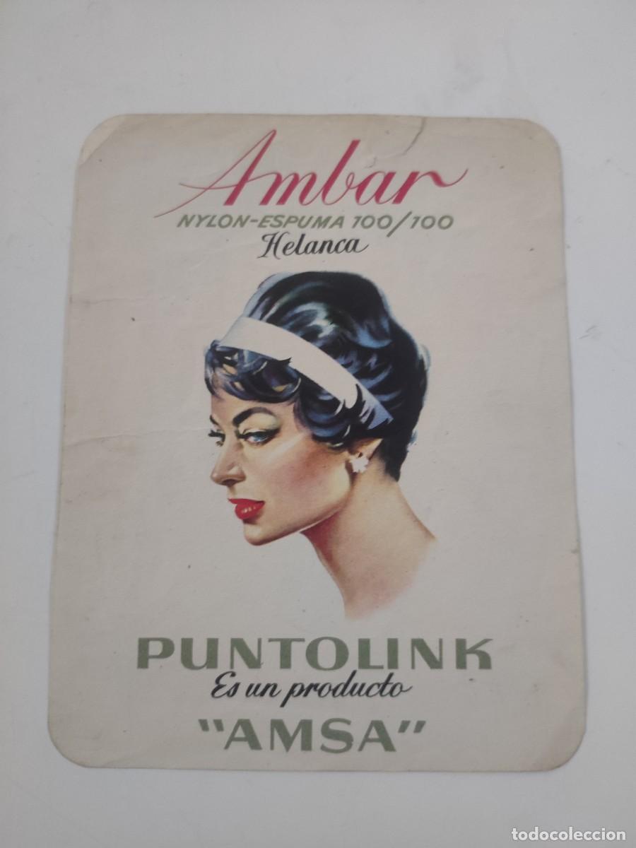 Documentos antiguos: Publicidad &Aacute;mbar Puntolink Amsa - Foto 1