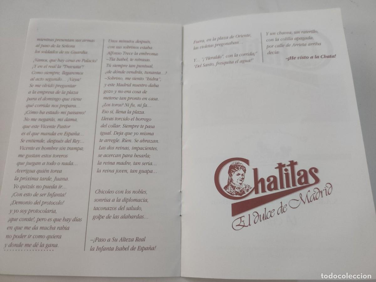 Documentos antiguos: Publicidad La Chatita el Dulce de Madrid - Foto 4