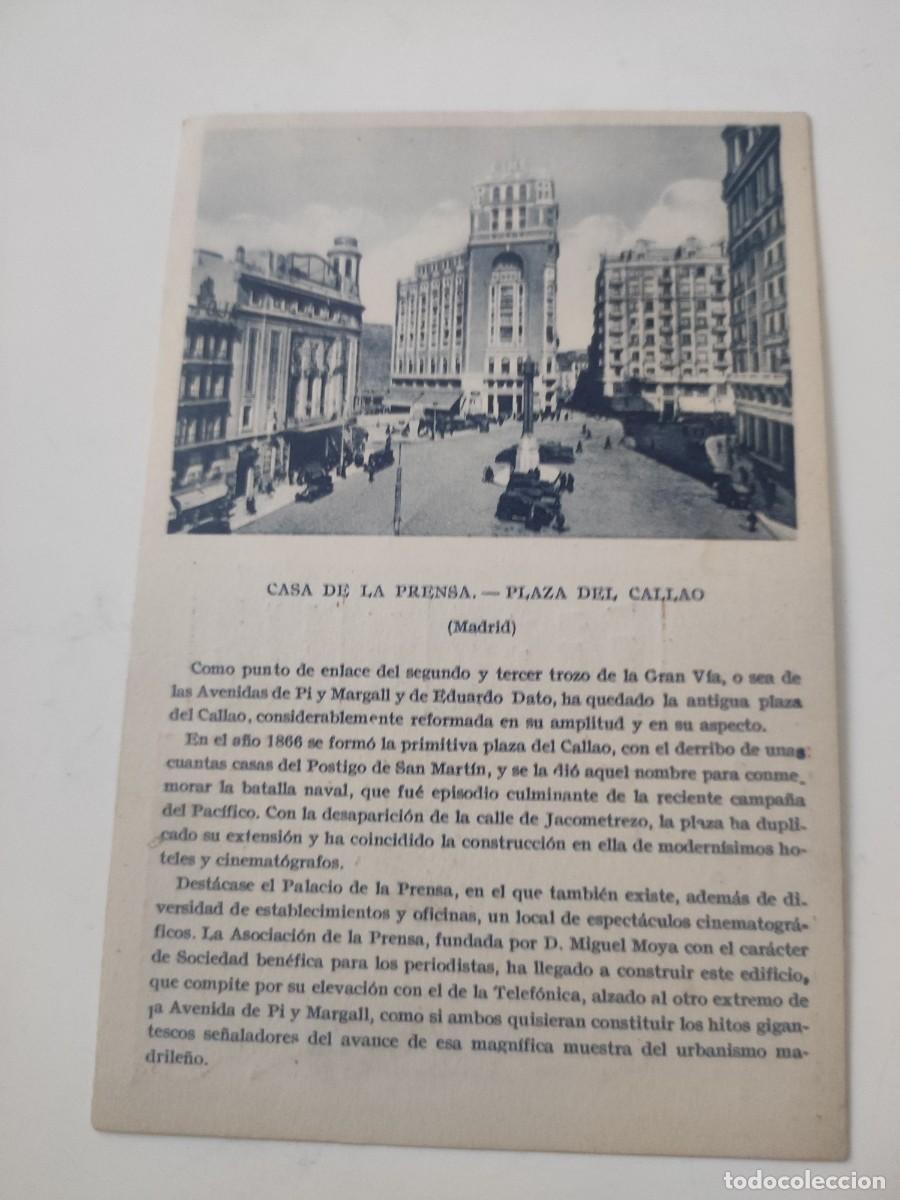 Documentos antiguos: Publicidad Tarjeta Postal Internacional Inform - Foto 2