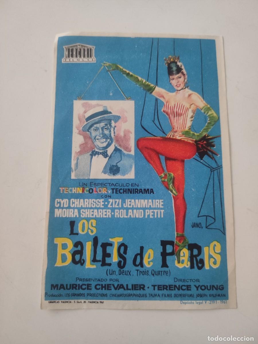 Documentos antiguos: Publicodad Cine: Los ballets de Par&iacute;s. - Foto 1