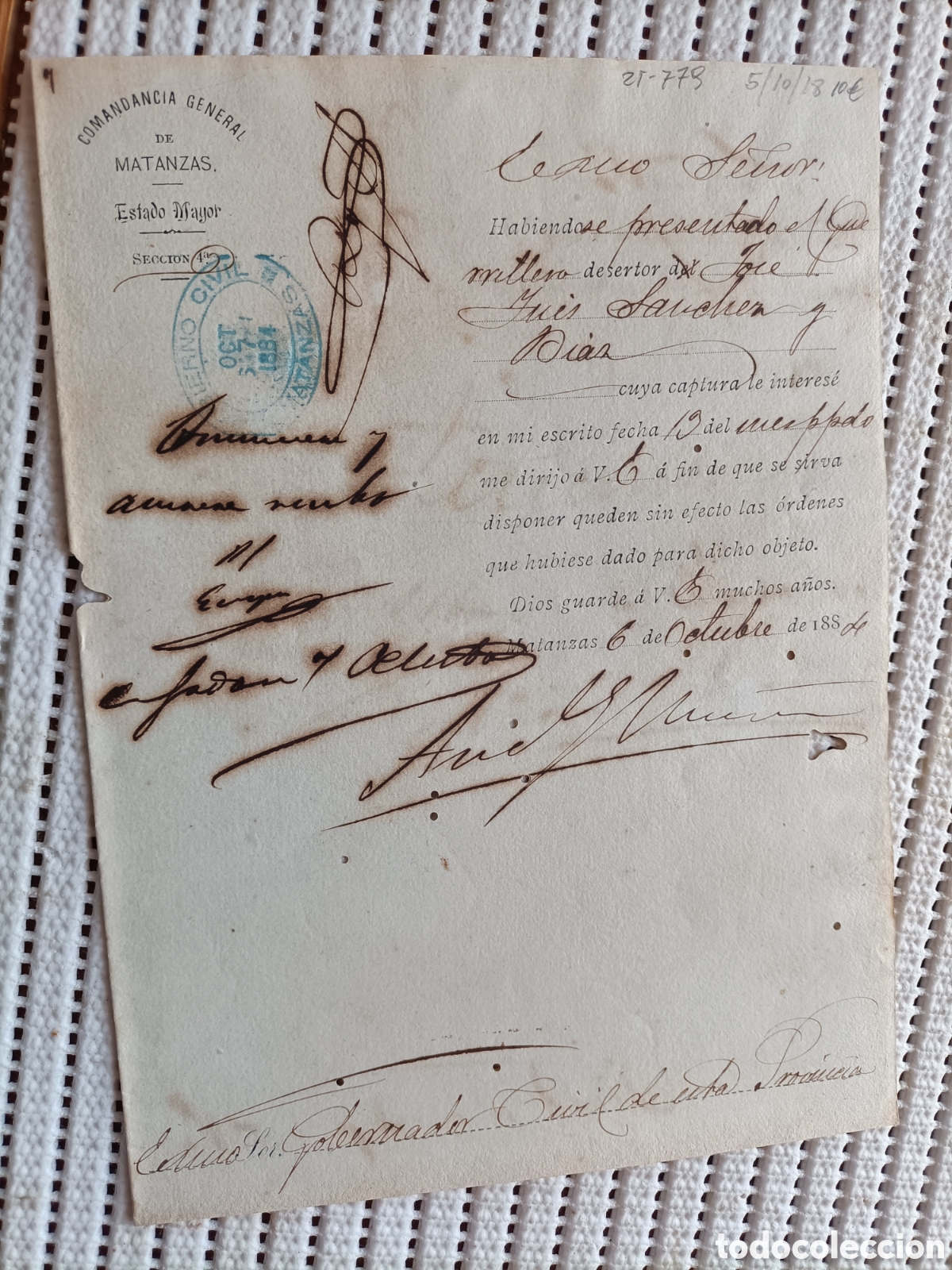 Documentos antiguos: 25-779 ANULAR ORDEN DE CAPTURA PORQUE SE PRESENT&Oacute;.