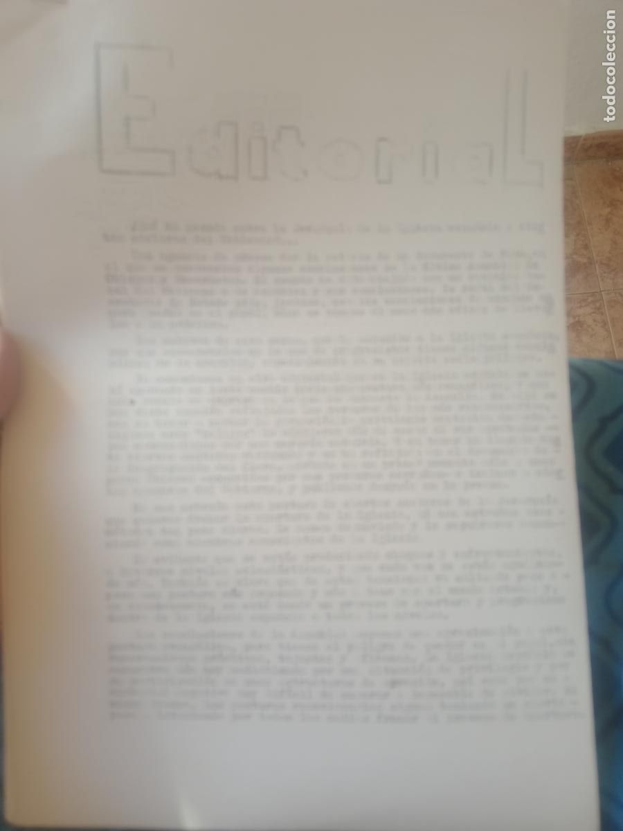 Old Documents: Transici&oacute;n pol&iacute;tica. Cristianos socialistas. Clandestinidad. Bolet&iacute;n VOS-VOJ 1971