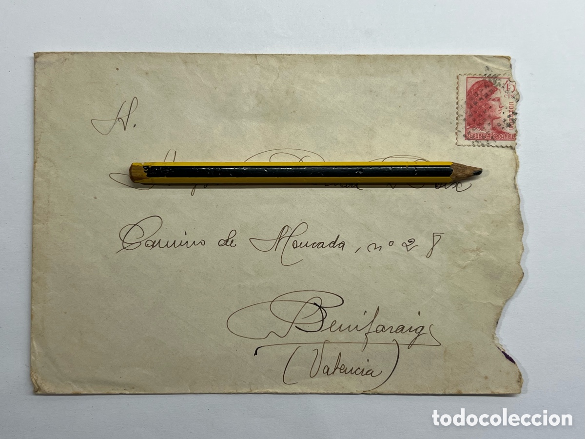 Old Documents: REP&Uacute;BLICA. Frente del Levante. 48.&ordf; Divisi&oacute;n (Ej&eacute;rcito Popular Rep&uacute;blica) Circulado a Benifaraig