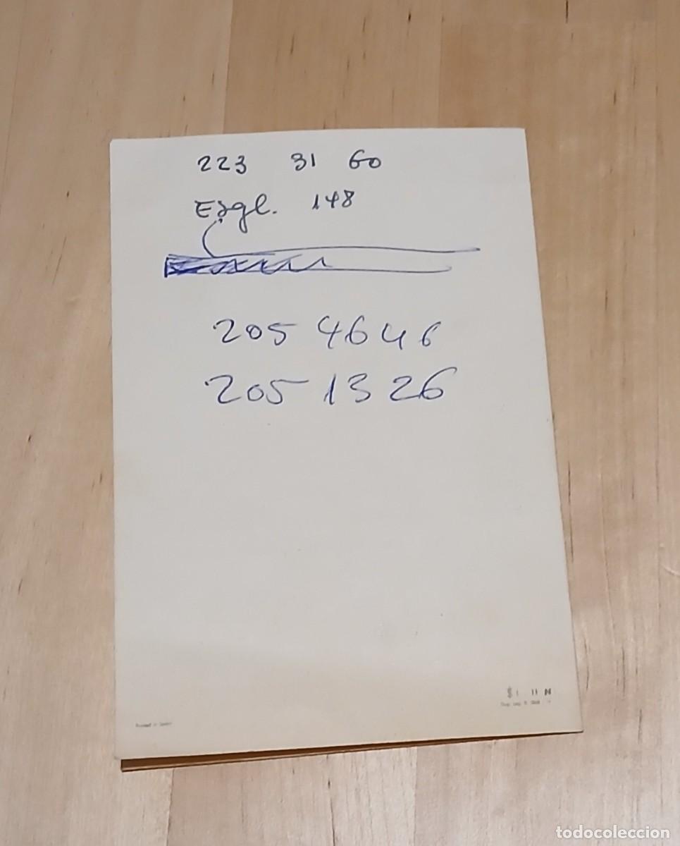 Documentos antiguos: Recordatorio defunci&oacute;n (1963) - Foto 3