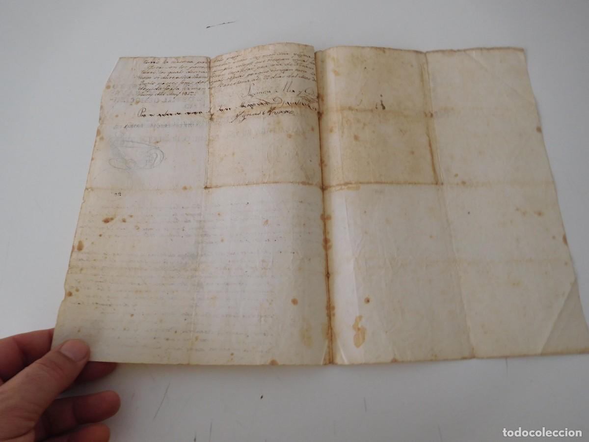 Documentos antiguos: Documento Barcelona a&ntilde;o 1808 - Foto 3