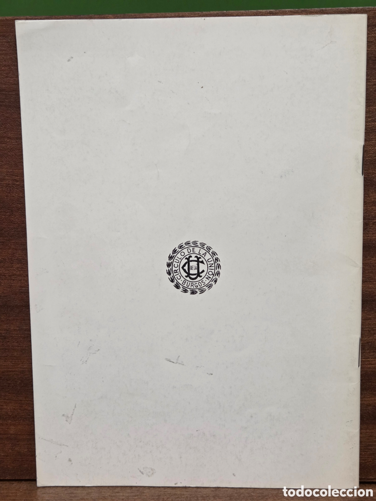 Documentos antiguos: &rdquo;&rdquo;CONFERENCIA SOBRE EL PRIMER CENTENARIO DEL CIRCULO DE LA UNION DE BURGOS&rdquo;&rdquo;...1981........... - Foto 2