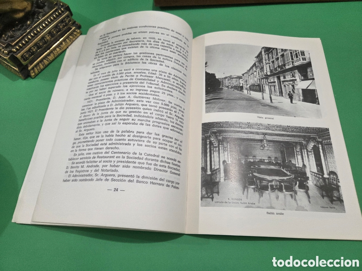 Documentos antiguos: &rdquo;&rdquo;CONFERENCIA SOBRE EL PRIMER CENTENARIO DEL CIRCULO DE LA UNION DE BURGOS&rdquo;&rdquo;...1981........... - Foto 8