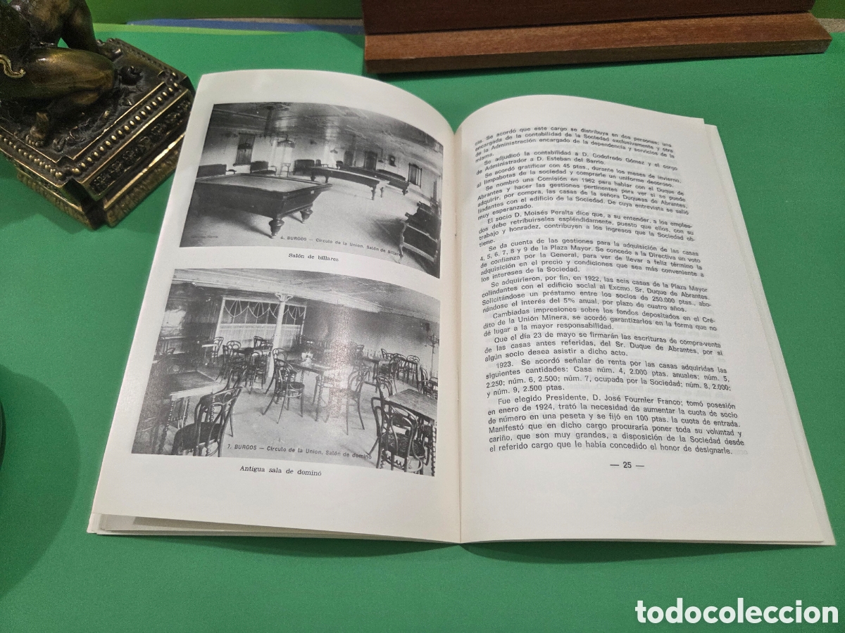 Documentos antiguos: &rdquo;&rdquo;CONFERENCIA SOBRE EL PRIMER CENTENARIO DEL CIRCULO DE LA UNION DE BURGOS&rdquo;&rdquo;...1981........... - Foto 10