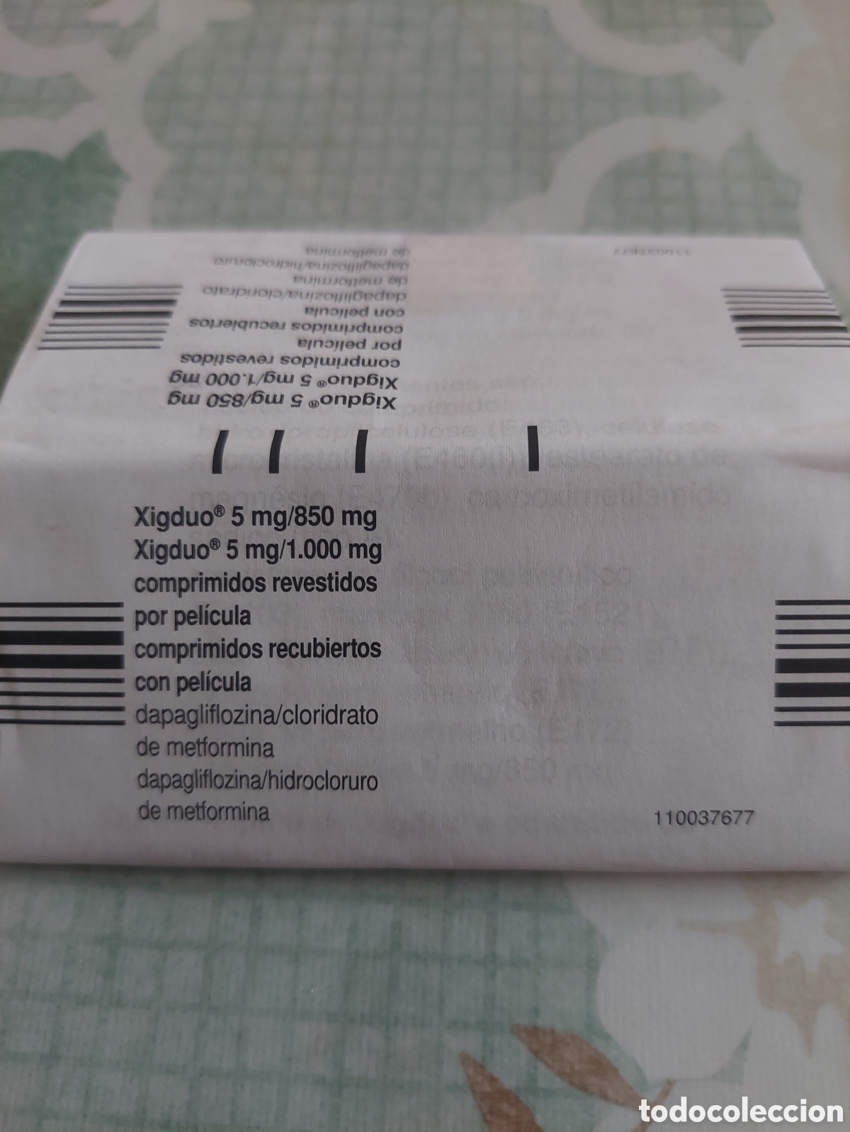 Documentos antiguos: Pr&oacute;speto m&eacute;dico XIGDUO 5 MG - Foto 1