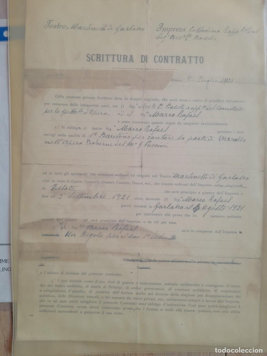 Documentos antiguos: Lote documentos colecci&oacute;n bar&iacute;tono ingles mark raphael 1900-1974 - Foto 9
