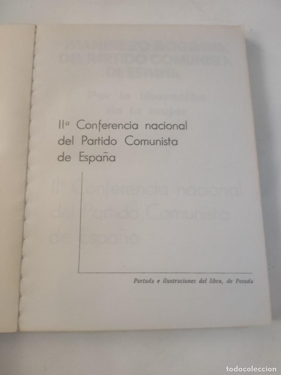 Documentos antiguos: Manifiesto programa del Partido Comunista de Espa&ntilde;a - Foto 3