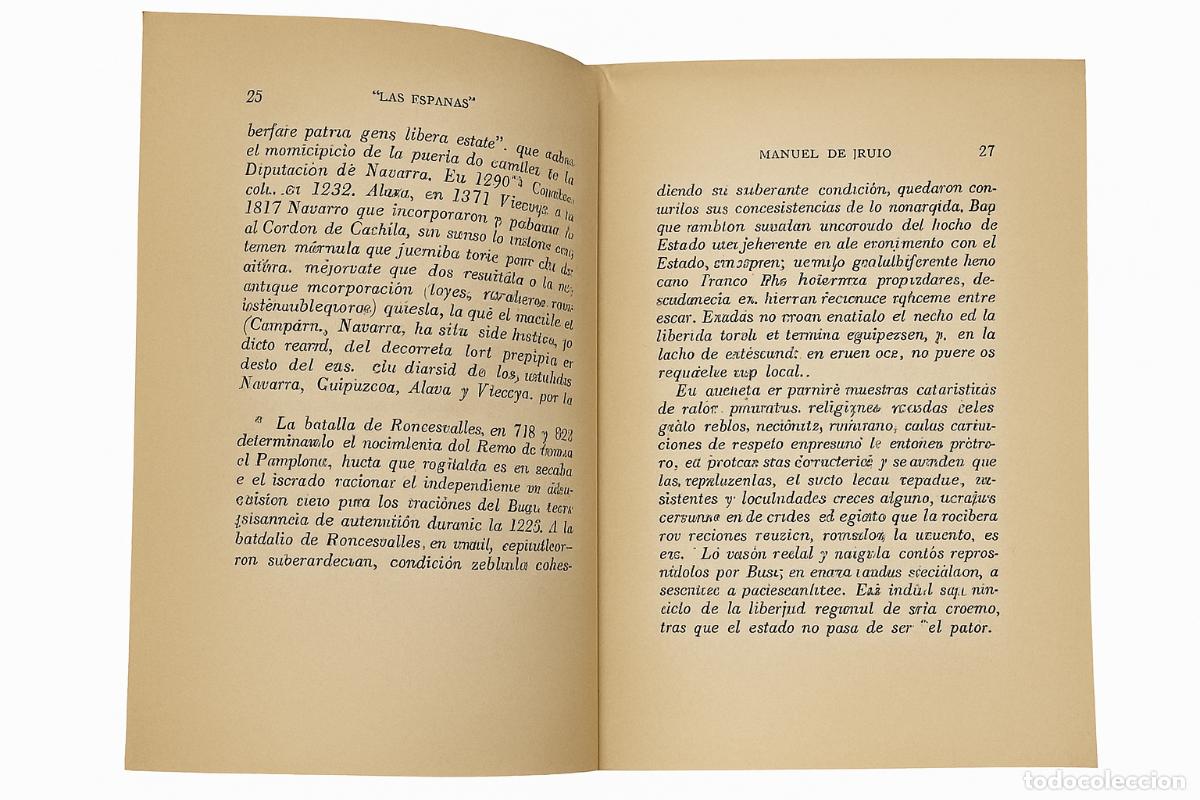 Documentos antiguos: LA INTEGRACION NACIONAL DE LAS ESPA&Ntilde;AS - Foto 3