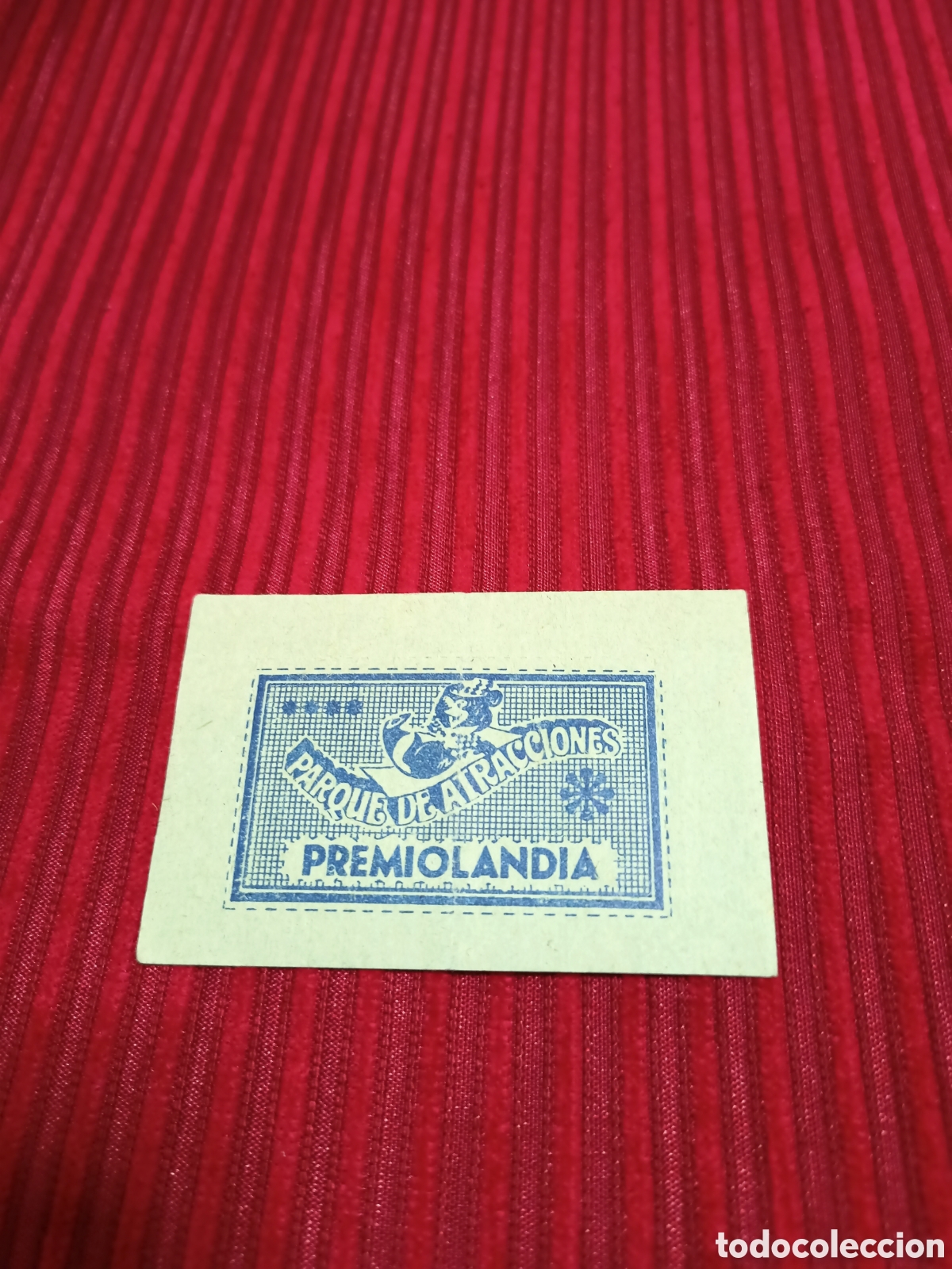 Documentos antiguos: Vale Parque de atracciones Premiolandia. - Foto 1