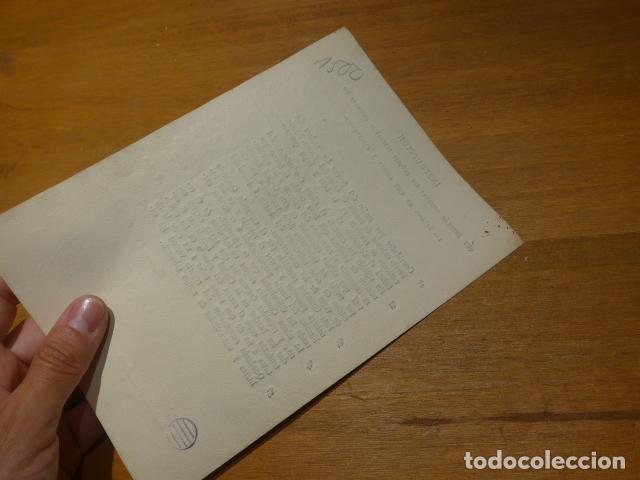Documentos antiguos: Antiguo documento de 1822 de Barcelona de Comisario de barrio - Foto 6