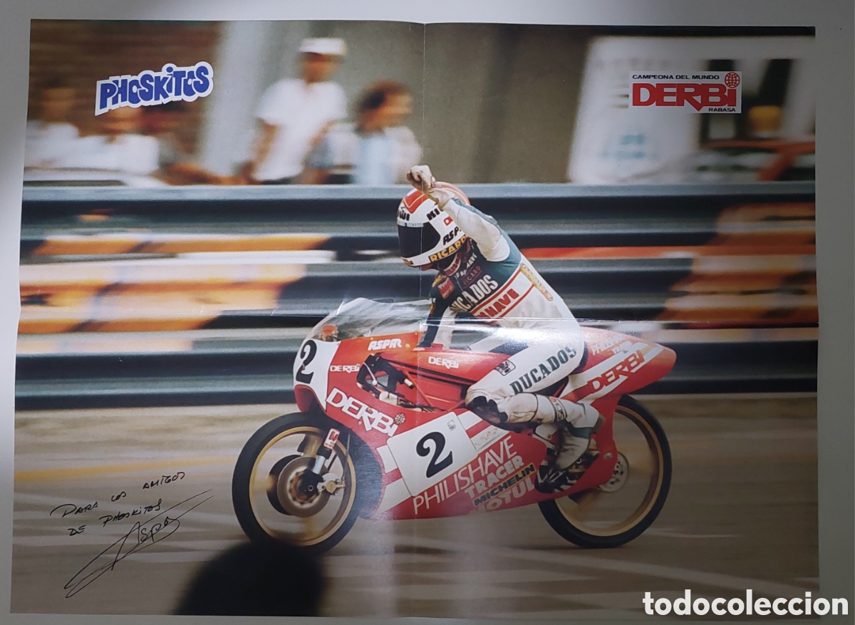 Documentos antiguos: 2 Posters motos. Aspar Phoskitos - Foto 1