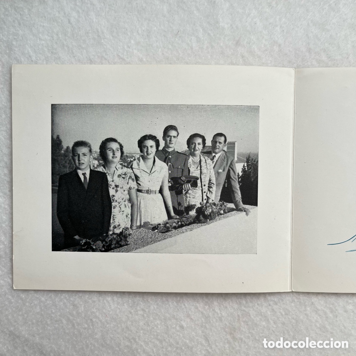 Documentos antiguos: FELICITACI&Oacute;N DE NAVIDAD DE LA CASA REAL / ESPA&Ntilde;A - Foto 1