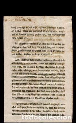 Documentos antiguos: Documento original Austria 1803 &ndash; Circular oficial previa a la batalla de Austerlitz - Foto 2
