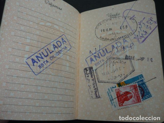 Documentos antiguos: PASAPORTE ESPA&Ntilde;A 1984 - Foto 5