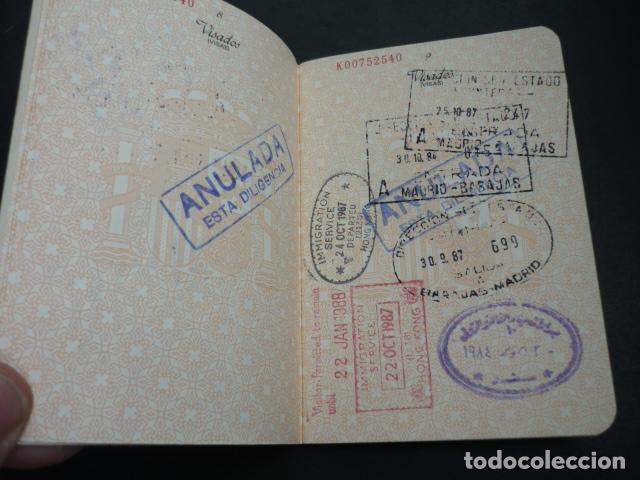 Documentos antiguos: PASAPORTE ESPA&Ntilde;A 1984 - Foto 6