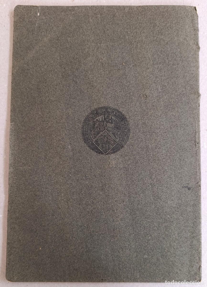 Documentos antiguos: ALMANAQUE DE LA ALMUDAINA. 1&ordm; ENERO DE 1908. PALMA DE MALLORCA. - Foto 9