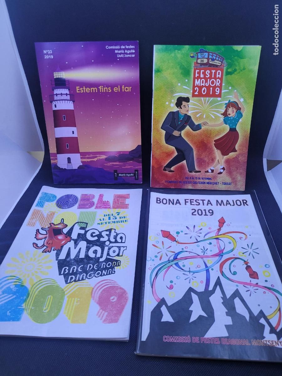 Documentos antiguos: Programes Festa Major del Poble Nou - Foto 1