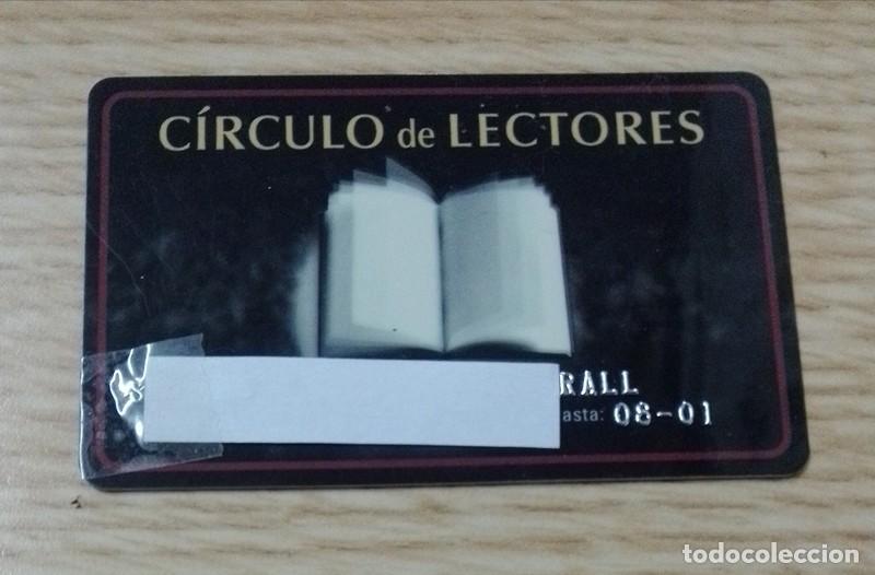 Documentos antiguos: Tarjeta socio Circulo de Lectores - Foto 1