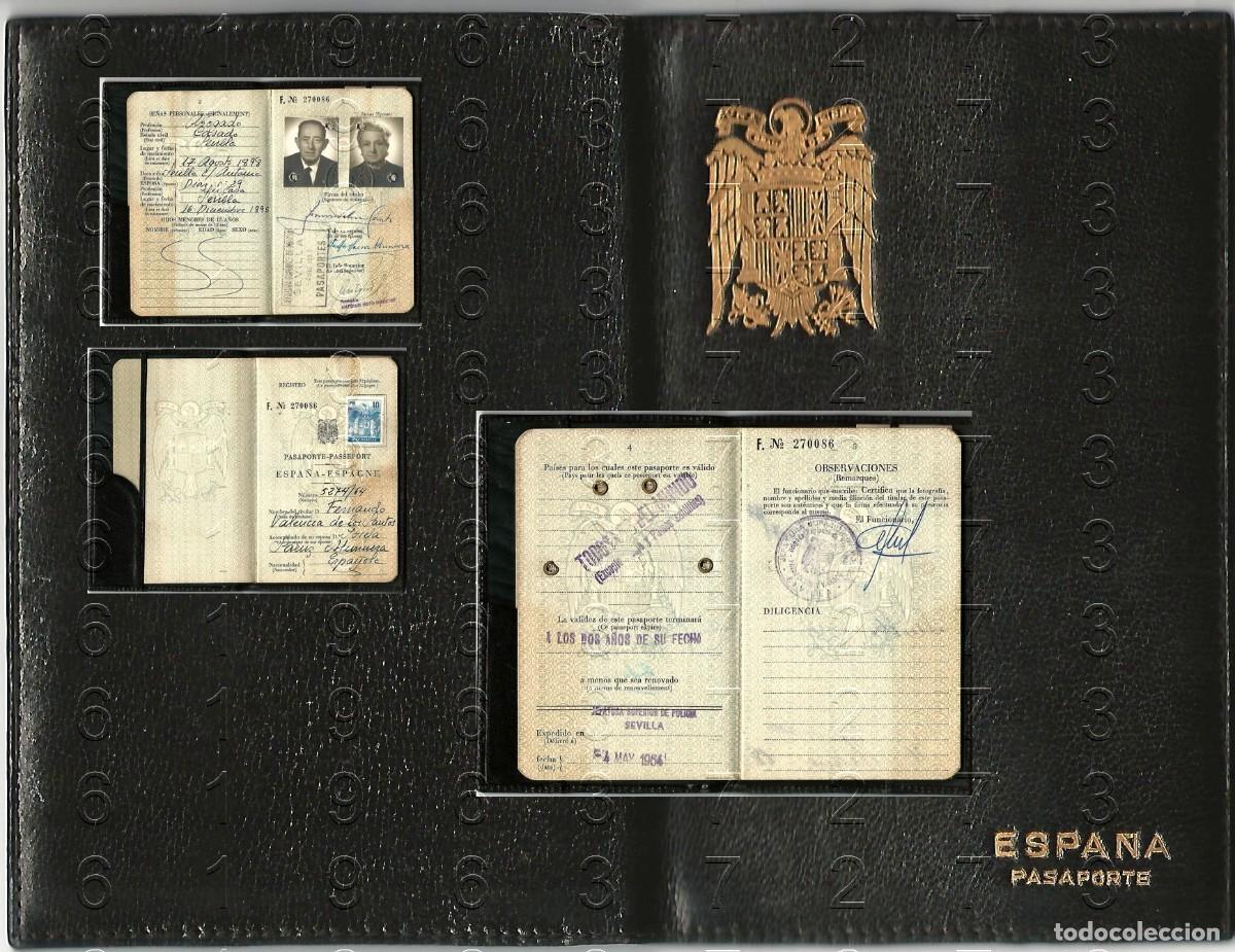 Documentos antiguos: SEVILLA PASAPORTE ANTIGUO U94 - Foto 1