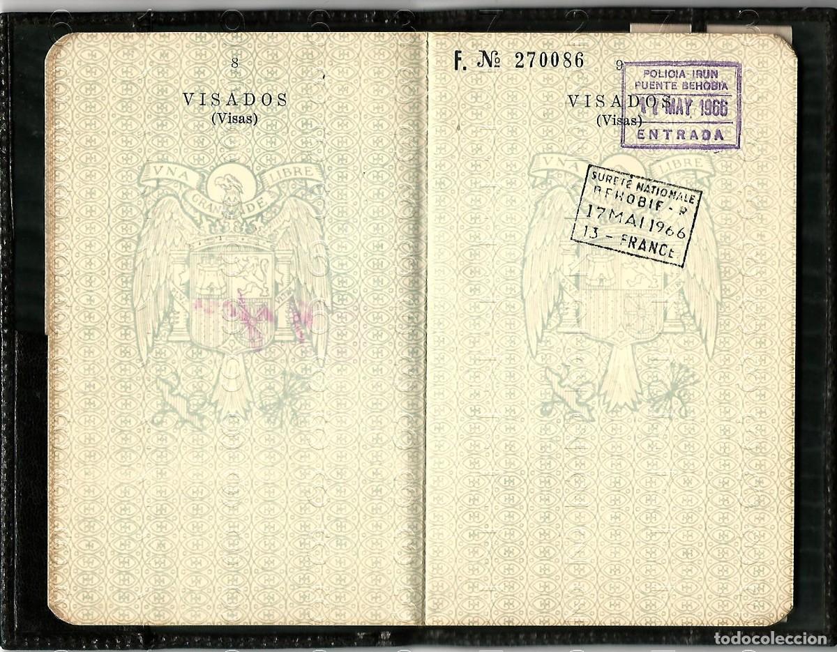 Documentos antiguos: SEVILLA PASAPORTE ANTIGUO U94 - Foto 7