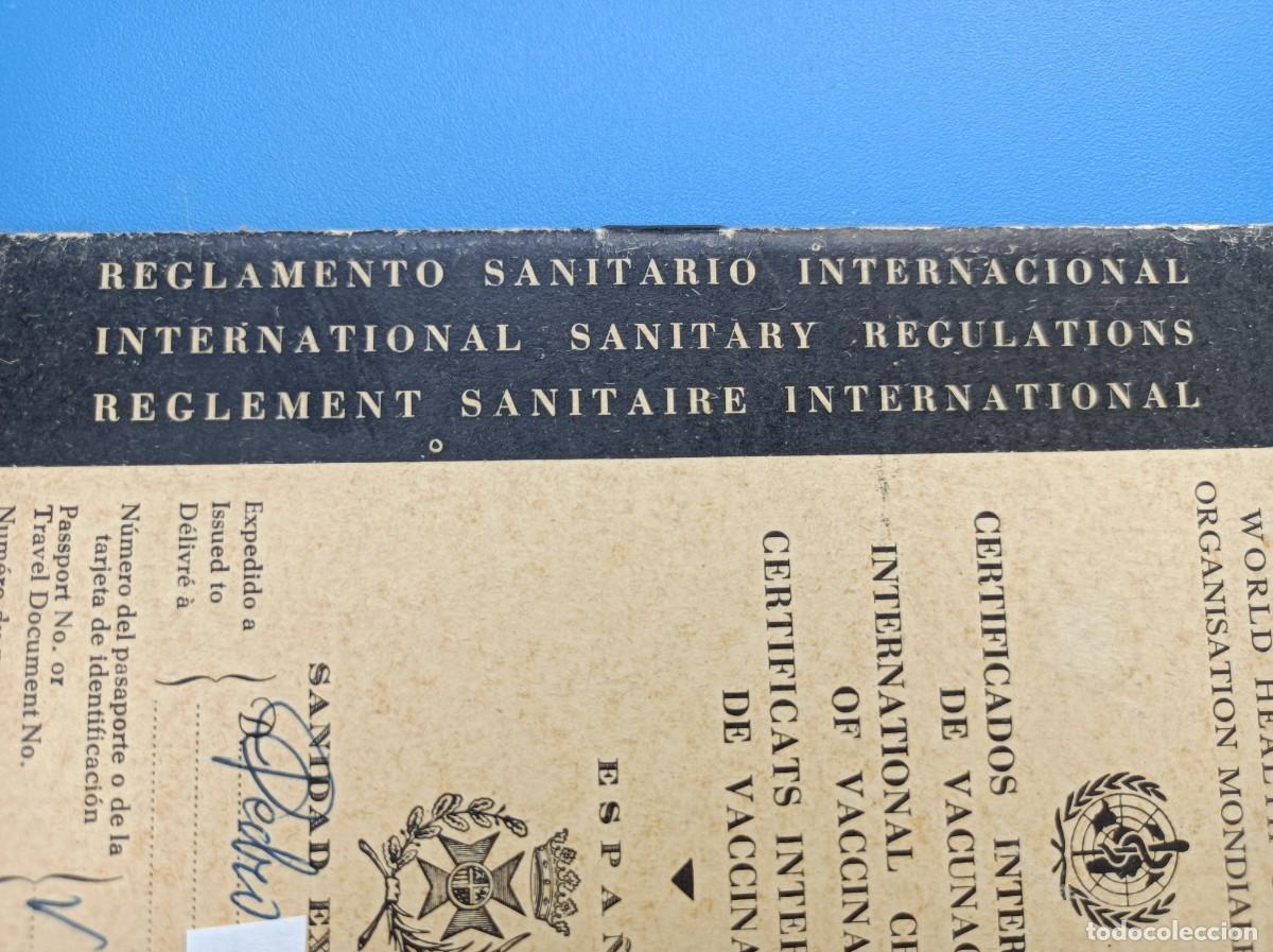 Documentos antiguos: CERTIFICADOS INTERNACIONALES DE VACUNACI&Oacute;N 1979 - Foto 4