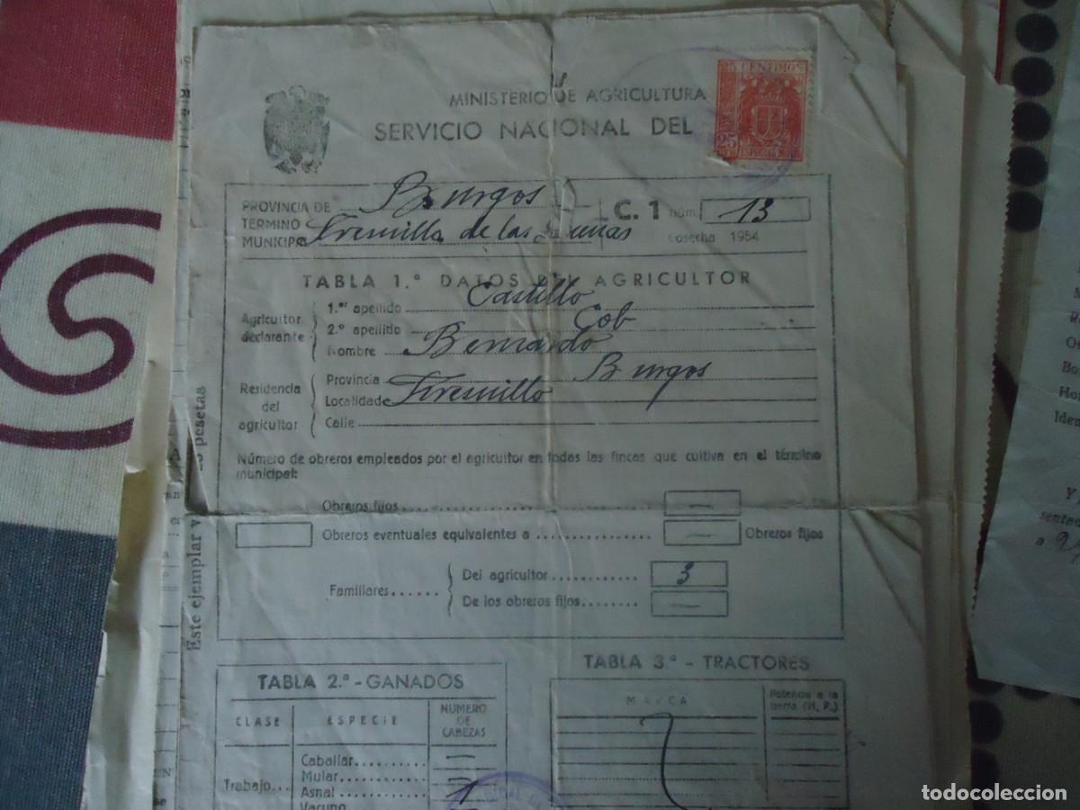 Documentos antiguos: LOTE DE 24 DOCUMENTOS AGRICOLAS - Foto 2